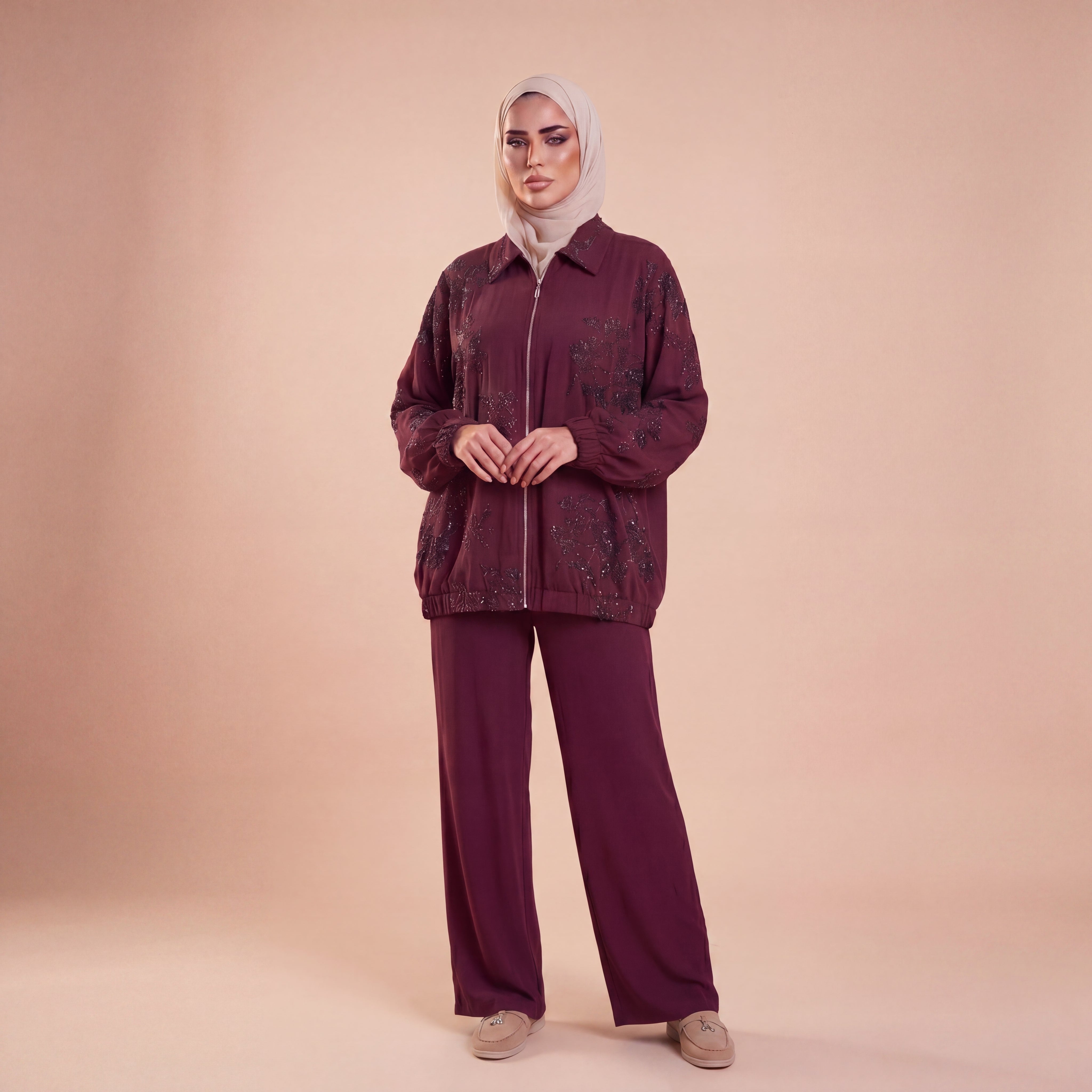 BURGUNDY SET