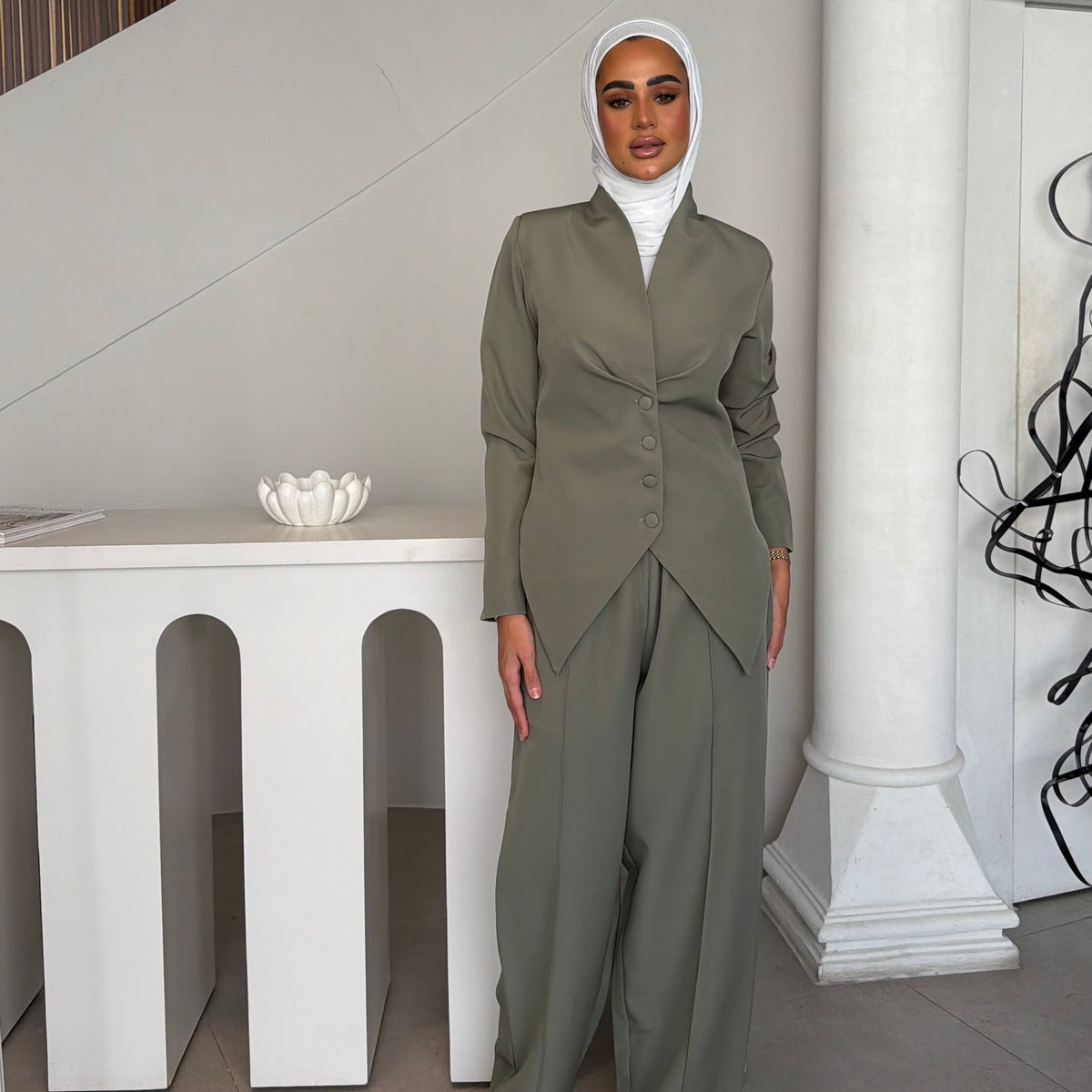 OLIVE GREEN CLASSIC SET