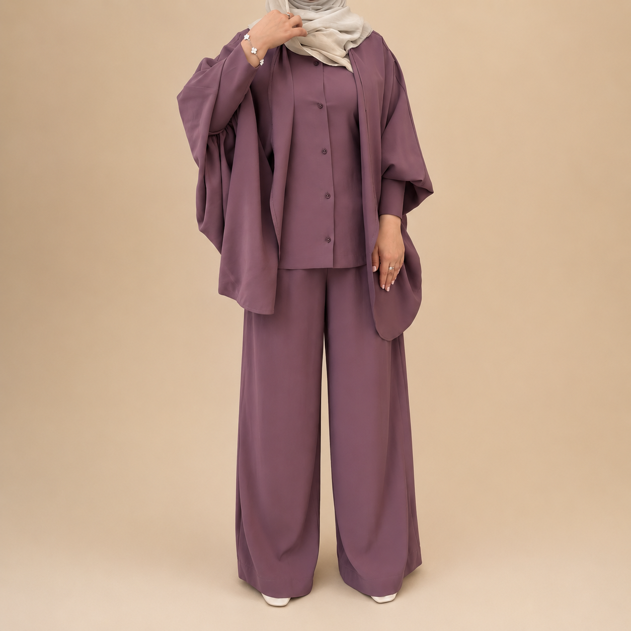 Dusty Rose Drape Set