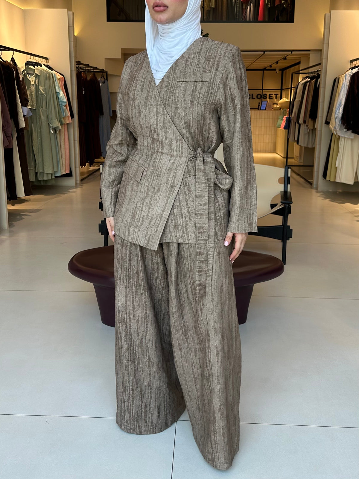 BEIGE / GRAY SET