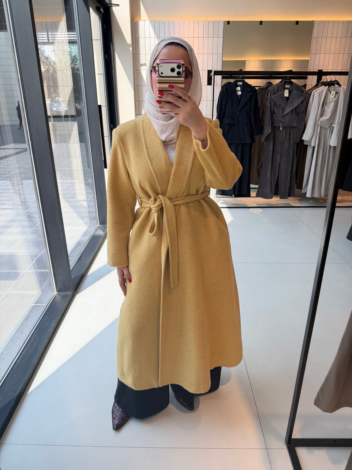 WINTER WOOL LONG COAT