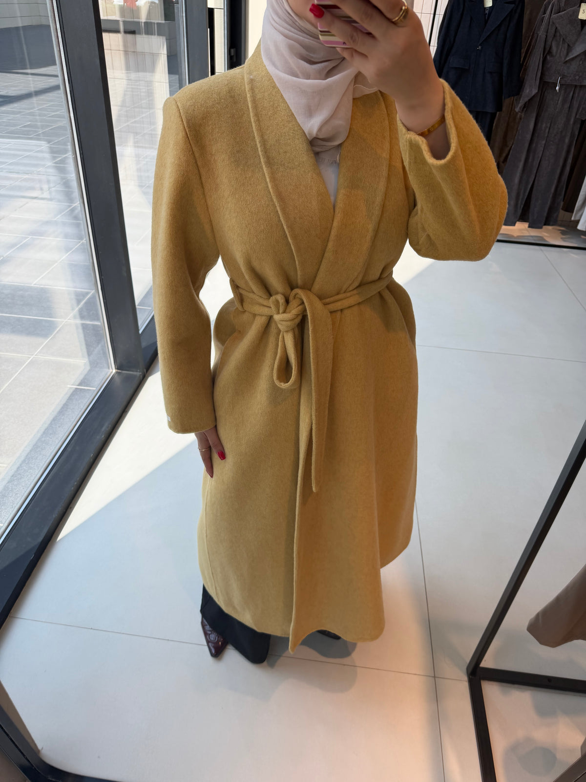 WINTER WOOL LONG COAT