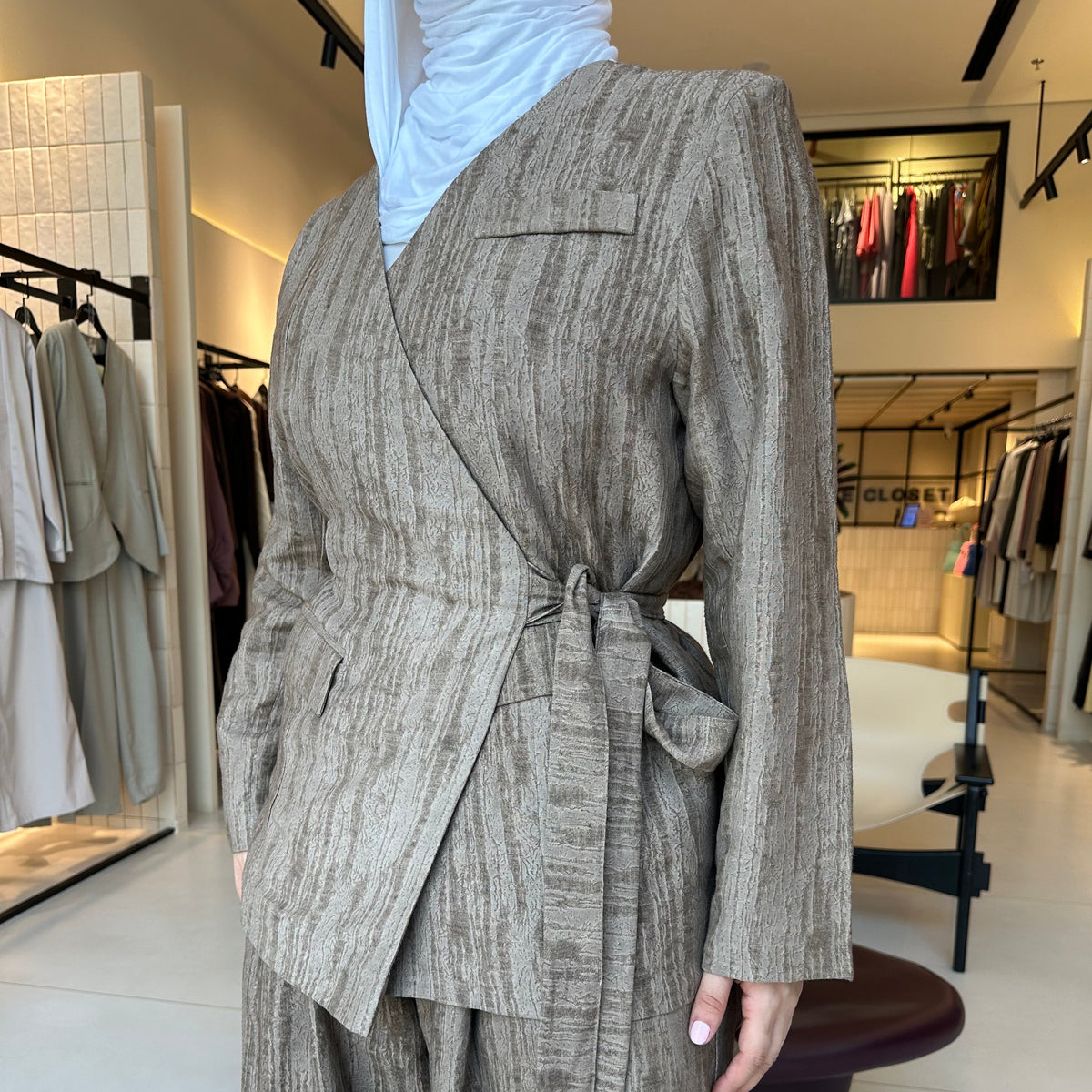 BEIGE / GRAY SET