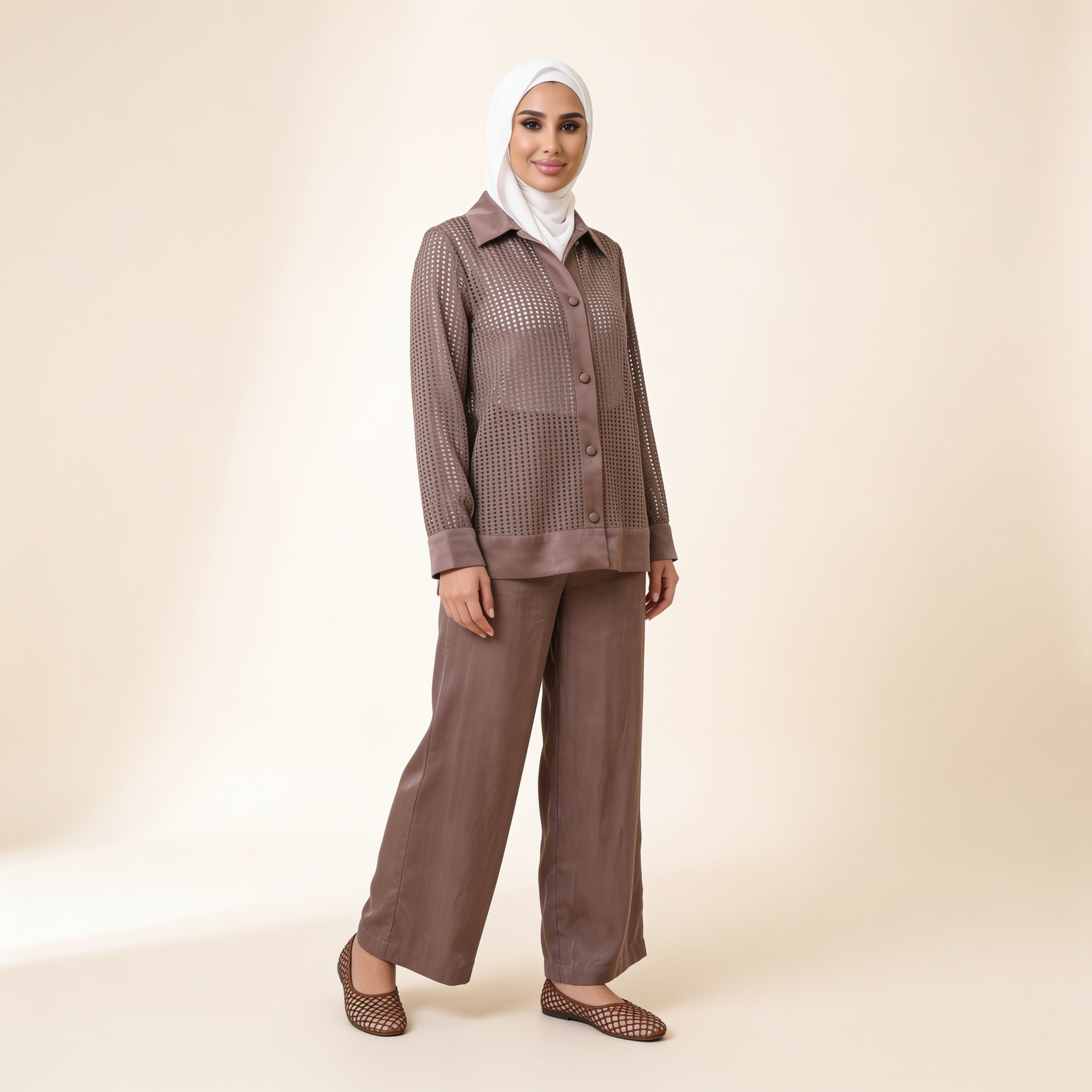 Cocoa Lattice Set
