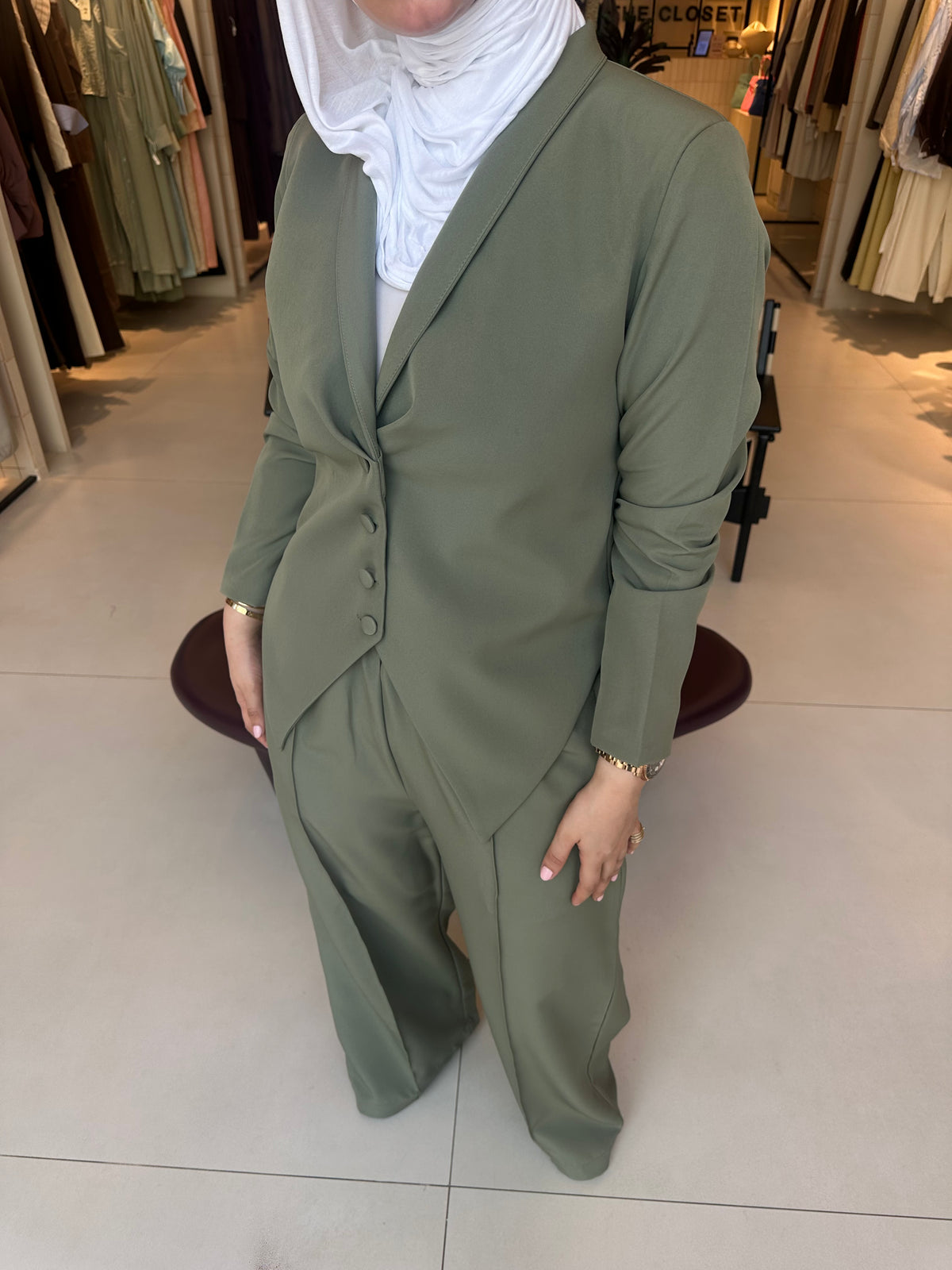 OLIVE GREEN CLASSIC SET