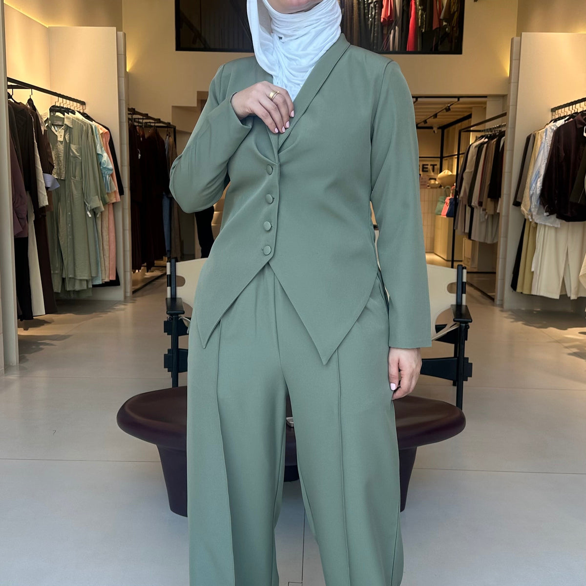 OLIVE GREEN CLASSIC SET