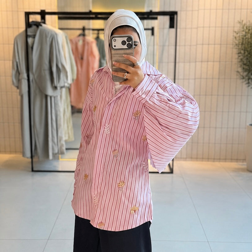 PINK BLUSH SHIRT
