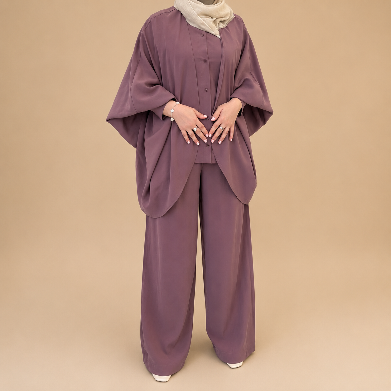 Dusty Rose Drape Set
