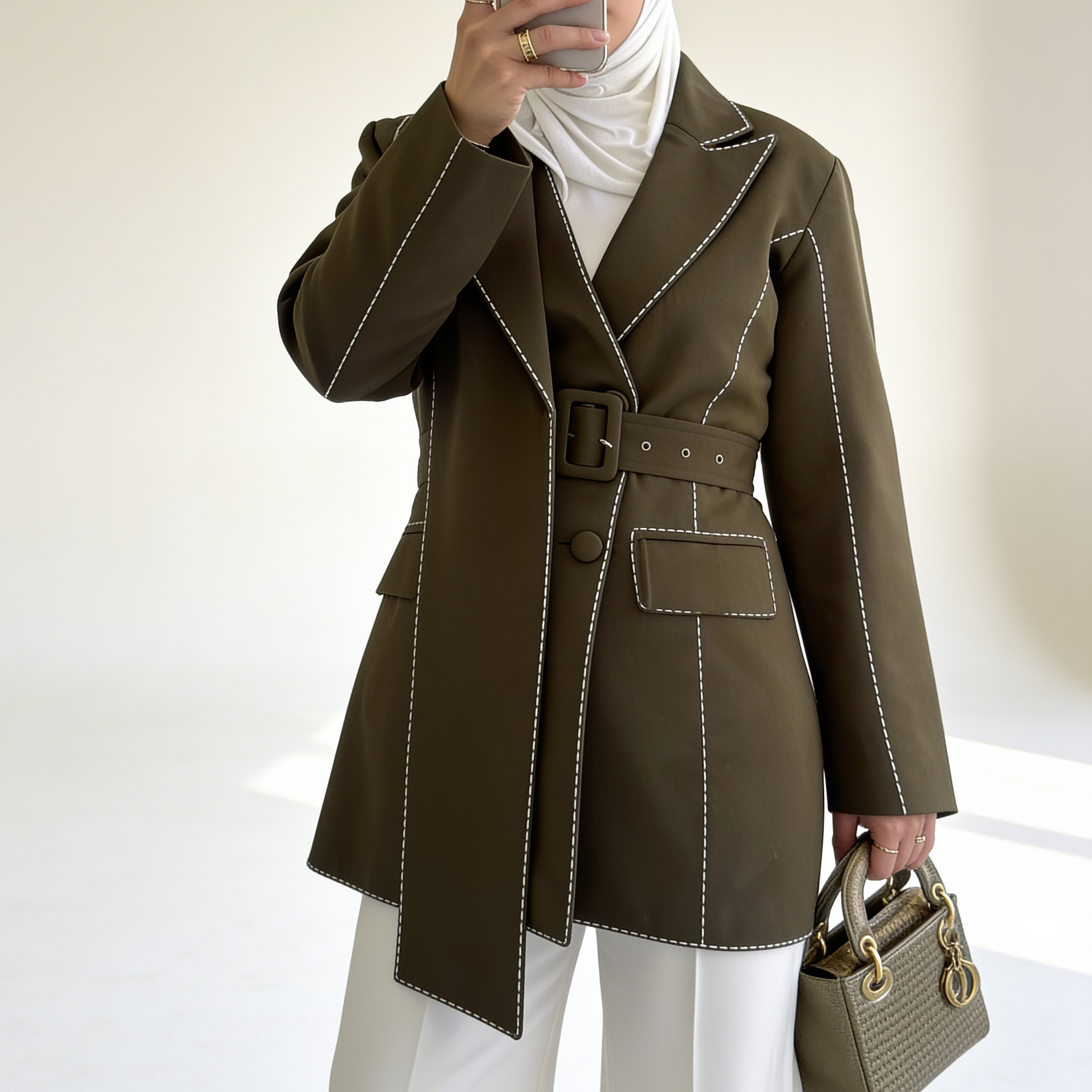 OLIVE BLAZER