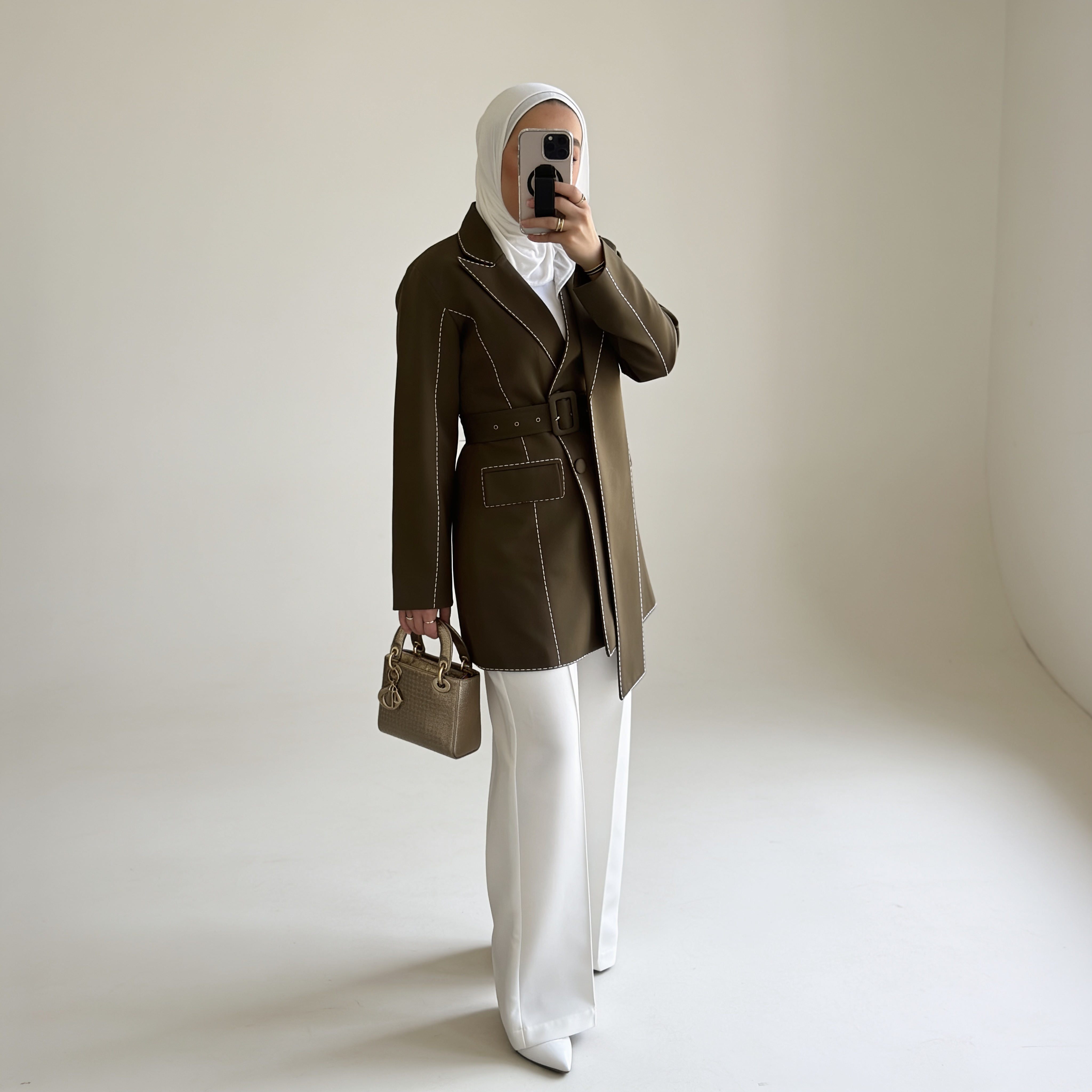 OLIVE BLAZER