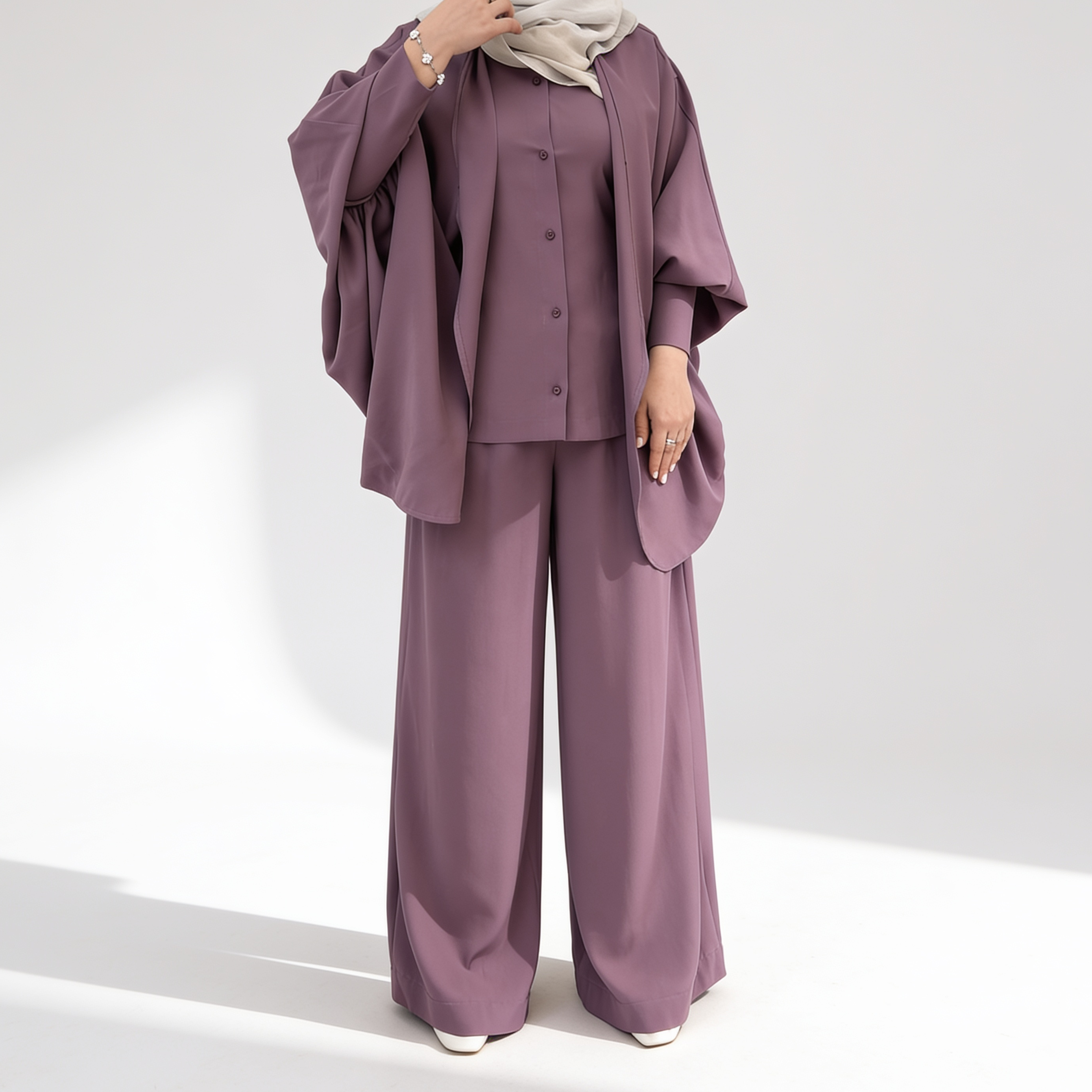 Dusty Rose Drape Set
